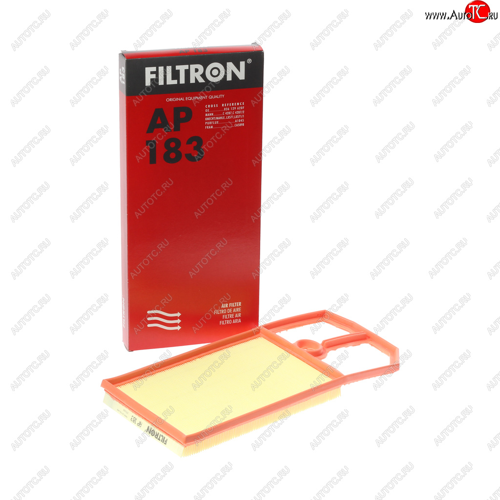 759 р. Фильтр воздушный VW Bora (00-05),Polo (96-99) SEAT Ibiza (97-99) FILTRON FILTRON ap183  с доставкой в г. Пермь