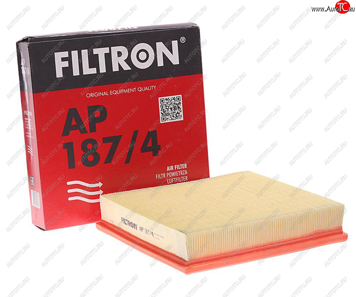769 р. Фильтр воздушный ROVER 75 (99-05) (1.8 T1.82.02.5) FILTRON FILTRON ap1874  с доставкой в г. Пермь