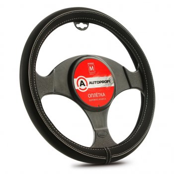 1 159 р. Оплетка руля (M) 37-39см черно-серая нубук AUTOPROFI AUTOPROFI ap-2020 bkgy (m)  с доставкой в г. Пермь. Увеличить фотографию 1