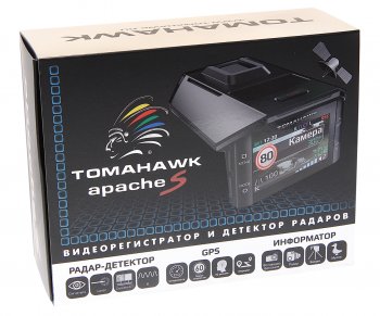 14 849 р. Видеорегистратор с радар-детектором GPS TOMAHAWK TOMAHAWK apache s signature  с доставкой в г. Пермь. Увеличить фотографию 6