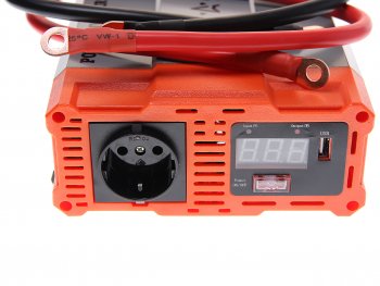 9 599 р. Преобразователь напряжения (инвертор) 12-220V 1000Вт AIRLINE AIRLINE api-1000-07  с доставкой в г. Пермь. Увеличить фотографию 3