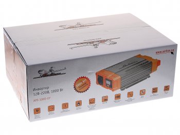 9 599 р. Преобразователь напряжения (инвертор) 12-220V 1000Вт AIRLINE AIRLINE api-1000-07  с доставкой в г. Пермь. Увеличить фотографию 4