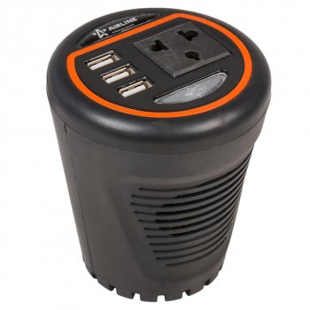 3 999 р. Преобразователь напряжения (инвертор) 12-220V 120Вт AIRLINE AIRLINE api-120-00  с доставкой в г. Пермь. Увеличить фотографию 4