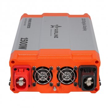 12 849 р. Преобразователь напряжения (инвертор) 12-220V 1500Вт AIRLINE AIRLINE api-1500-08  с доставкой в г. Пермь. Увеличить фотографию 8
