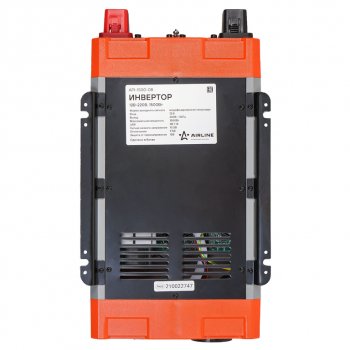 12 849 р. Преобразователь напряжения (инвертор) 12-220V 1500Вт AIRLINE AIRLINE api-1500-08  с доставкой в г. Пермь. Увеличить фотографию 10