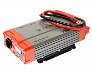 12 849 р. Преобразователь напряжения (инвертор) 12-220V 1500Вт AIRLINE AIRLINE api-1500-08  с доставкой в г. Пермь. Увеличить фотографию 1