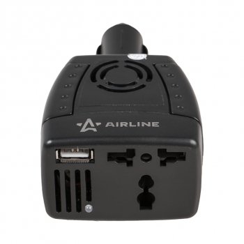 2 089 р. Преобразователь напряжения (инвертор) 12-220V 150Вт AIRLINE AIRLINE api-150-01  с доставкой в г. Пермь. Увеличить фотографию 4