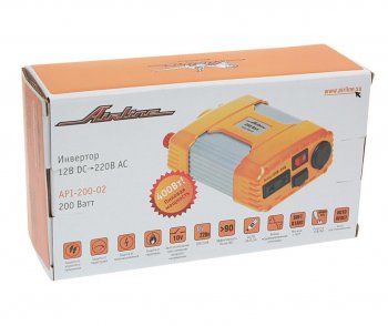 3 899 р. Преобразователь напряжения (инвертор) 12-220V 300Вт AIRLINE AIRLINE api-200-02  с доставкой в г. Пермь. Увеличить фотографию 4
