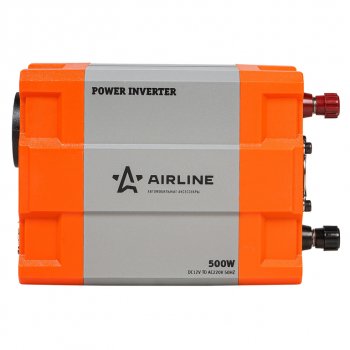 4 399 р. Преобразователь напряжения (инвертор) 12-220V 500Вт AIRLINE AIRLINE api-400-03  с доставкой в г. Пермь. Увеличить фотографию 9
