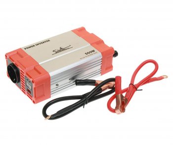 4 399 р. Преобразователь напряжения (инвертор) 12-220V 500Вт AIRLINE AIRLINE api-400-03  с доставкой в г. Пермь. Увеличить фотографию 1