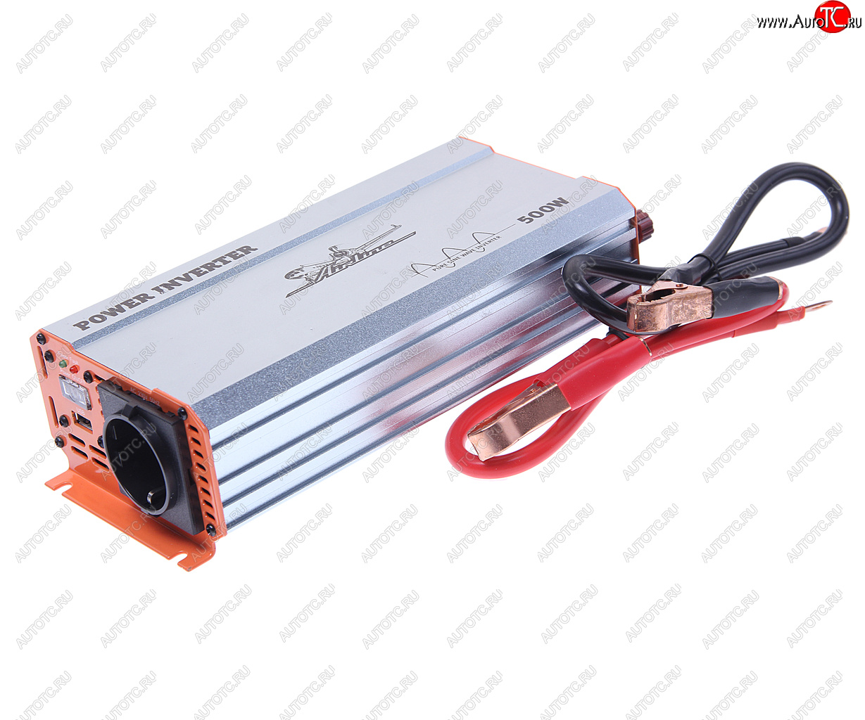 12 599 р. Преобразователь напряжения (инвертор) 12-220V 500Вт AIRLINE AIRLINE api-600-05  с доставкой в г. Пермь