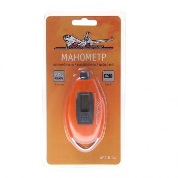 719 р. Манометр шинный цифровой 7.0атм. AIRLINE AIRLINE apr-d-04  с доставкой в г. Пермь. Увеличить фотографию 1