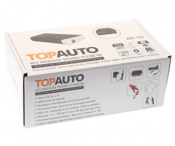 3 699 р. Устройство пусковое 12V 400A 12000мАч (power bank) ТОП АВТО ТОП АВТО apu120  с доставкой в г. Пермь. Увеличить фотографию 5
