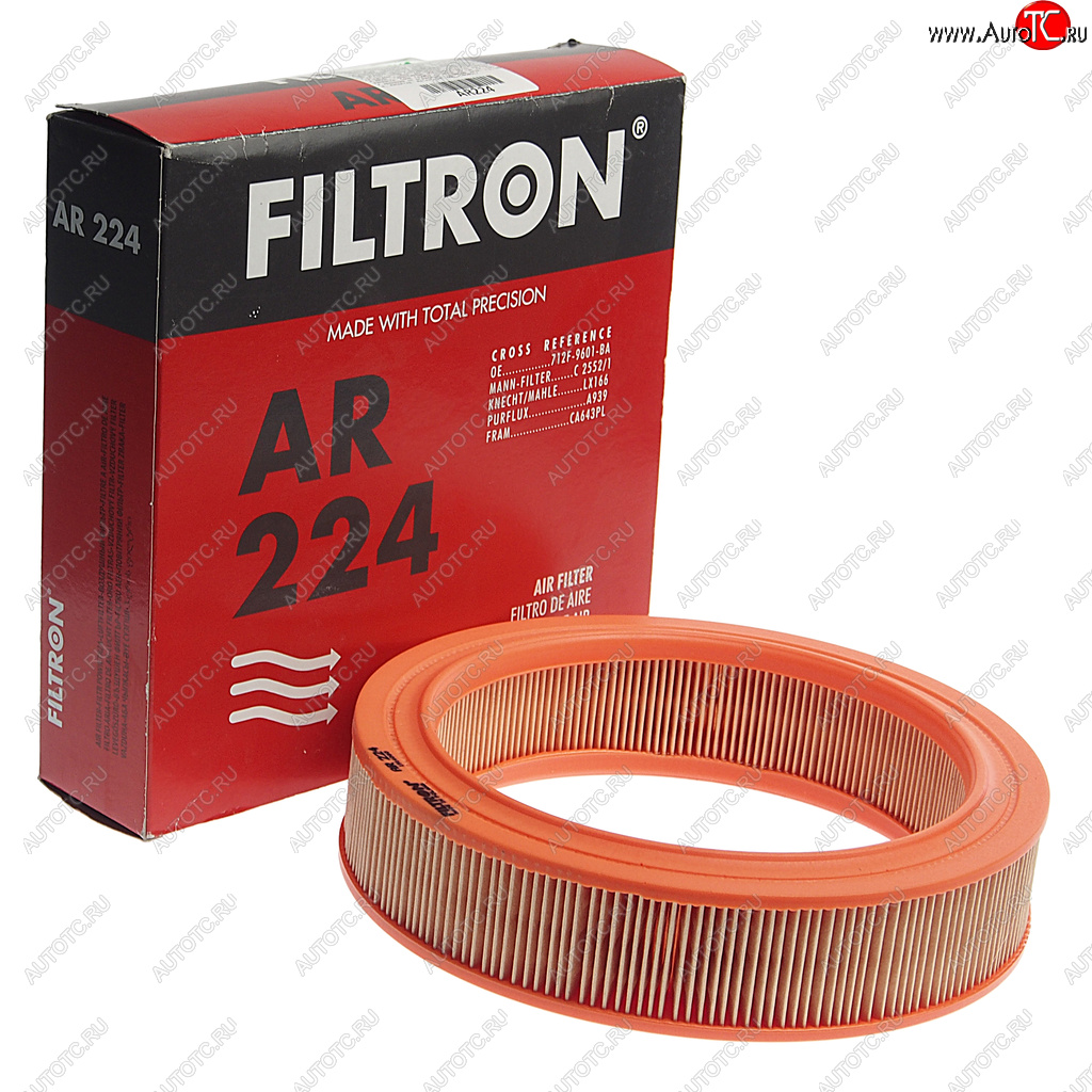 261 р. Фильтр воздушный FORD Capri FILTRON FILTRON ar224  с доставкой в г. Пермь