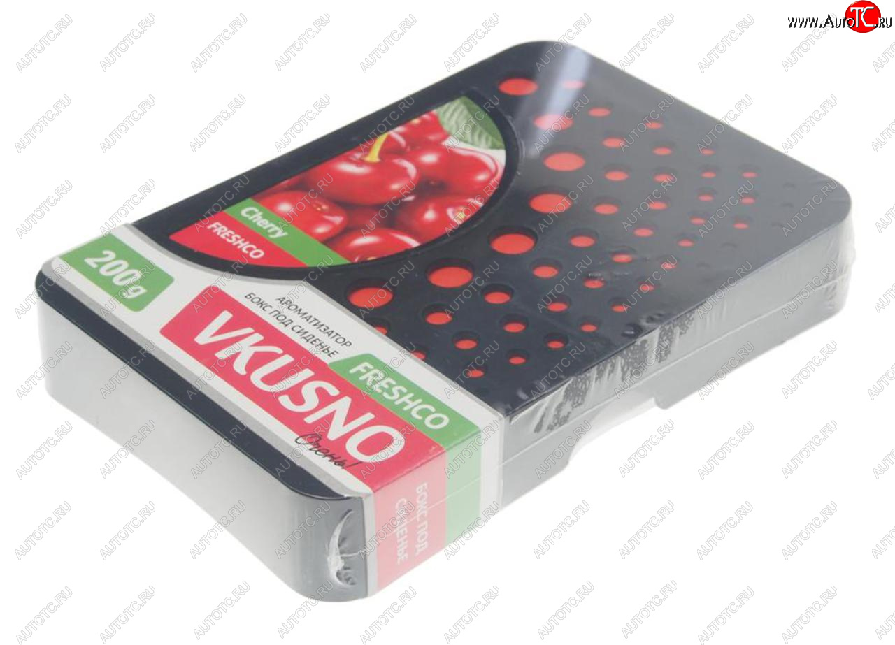369 р. Ароматизатор под сиденье гелевый (вишня) 200г Vkusno FRESHCO FRESHCO ar4bx060  с доставкой в г. Пермь