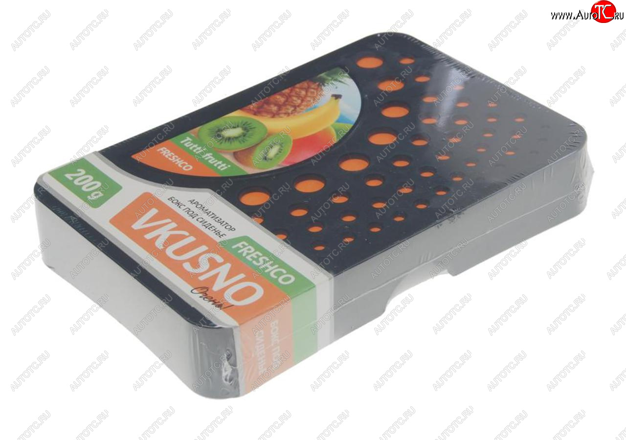 369 р. Ароматизатор под сиденье гелевый (тутти-фрутти) 200г Vkusno FRESHCO FRESHCO ar4bx080  с доставкой в г. Пермь