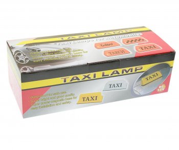 649 р. Знак TAXI магнитный с подсветкой 12V оранжевый NO NAME ас-777  с доставкой в г. Пермь. Увеличить фотографию 3
