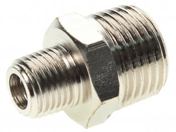 159 р. Переходник для компрессора M12хM14 наружная резьба ECO ECO as-mt12mt14  с доставкой в г. Пермь. Увеличить фотографию 1