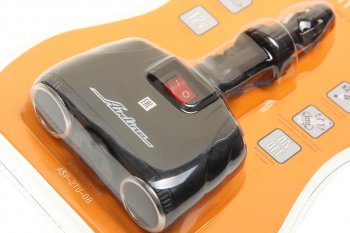919 р. Разветвитель прикуривателя 2-х гнездовой 12V 2USB AIRLINE AIRLINE asp-2tu-08  с доставкой в г. Пермь. Увеличить фотографию 2