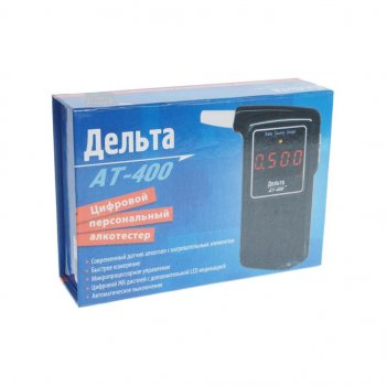 2 499 р. Алкотестер цифровой до 1.99 промилле LCD дисплей, звуковой сигнализатор ДЕЛЬТА ДЕЛЬТА ат-400  с доставкой в г. Пермь. Увеличить фотографию 3