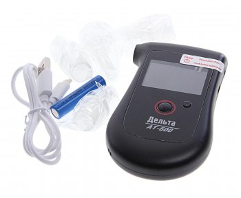 2 699 р. Алкотестер цифровой до 1.99 промилле LCD дисплей, звуковой сигнализатор ДЕЛЬТА ДЕЛЬТА ат-600  с доставкой в г. Пермь. Увеличить фотографию 1