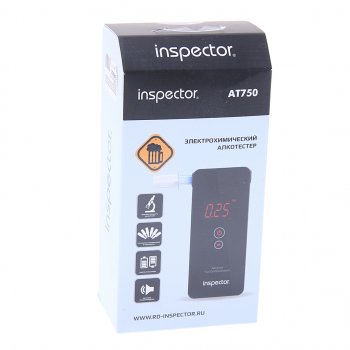 9 949 р. Алкотестер электрохимический до 5.00 промилле LCD дисплей,звуковой сигнализатор INSPECTOR INSPECTOR at750  с доставкой в г. Пермь. Увеличить фотографию 3