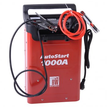 39 999 р. Устройство пуско-зарядное 12-24V70-1200Ач800А передвижное BESTWELD BESTWELD autostart 1000  с доставкой в г. Пермь. Увеличить фотографию 1