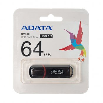 469 р. Карта памяти USB 64GB ADATA A-DATA auv150-64g-rbk A-DATA auv150-64g-rbk  с доставкой в г. Пермь. Увеличить фотографию 1