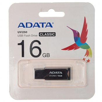 499 р. Карта памяти USB 16GB A-DATA A-DATA auv250-16g-rbk  с доставкой в г. Пермь. Увеличить фотографию 1