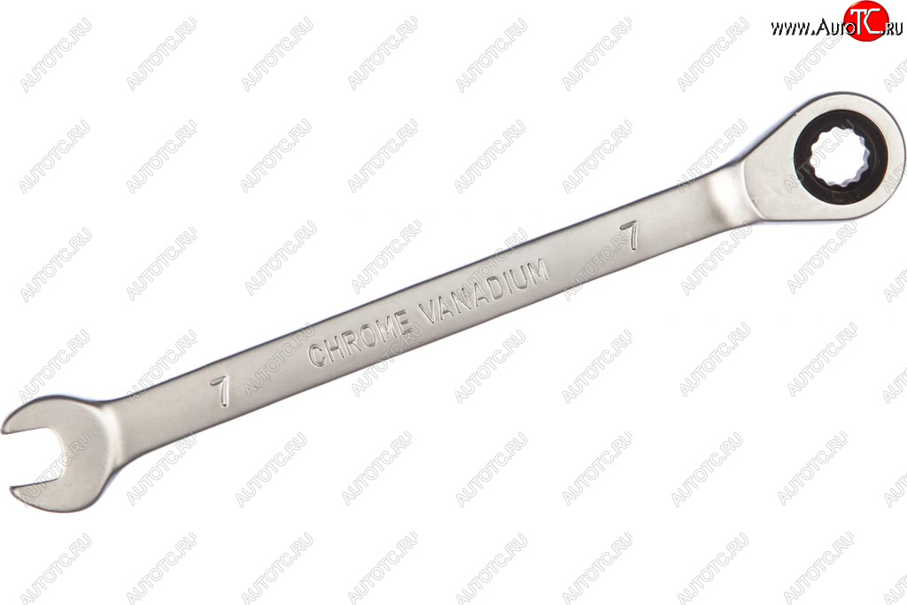 251 р. Ключ комбинированный 7х7мм трещоточный AV STEEL AV STEEL av-315007  с доставкой в г. Пермь