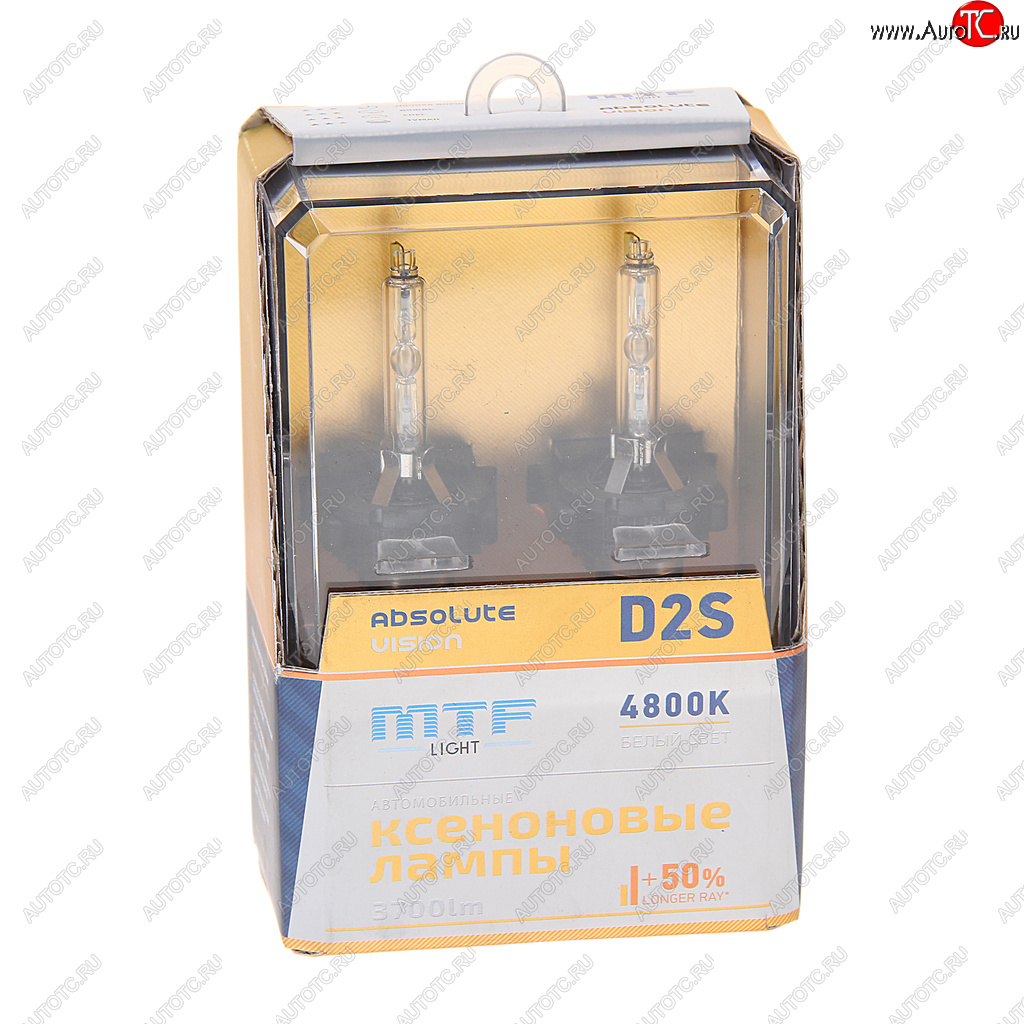 5 449 р. Лампа ксеноновая D2S 4800K бокс (2шт.) MTF MTF avbd2s  с доставкой в г. Пермь