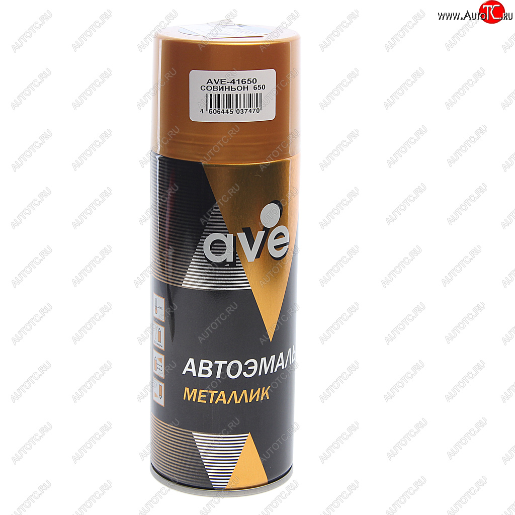 449 р. Краска 650 совиньон металлик аэрозоль 520мл AVE AVE ave 41650  с доставкой в г. Пермь