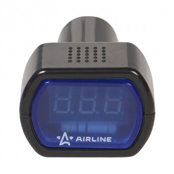 649 р. Вольтметр в прикуриватель 12-24V AIRLINE AIRLINE avm-d-01  с доставкой в г. Пермь. Увеличить фотографию 5