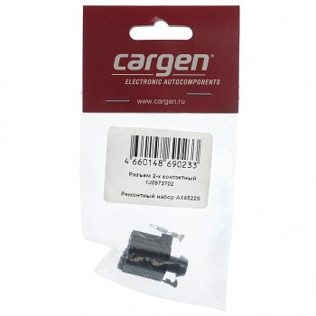 132 р. Разъем VW AUDI 2-х контактный CARGEN CARGEN ax6522s  с доставкой в г. Пермь. Увеличить фотографию 3