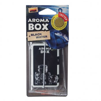 152 р. Ароматизатор подвесной картон высококапиллярный (лед черный) Aroma Box FOUETTE FOUETTE b-17  с доставкой в г. Пермь. Увеличить фотографию 1