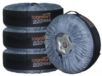 Чехол для сезонного хранения колес R13-20 на липучке 1шт. COMFORT ADDRESS COMFORT ADDRESS bag-015