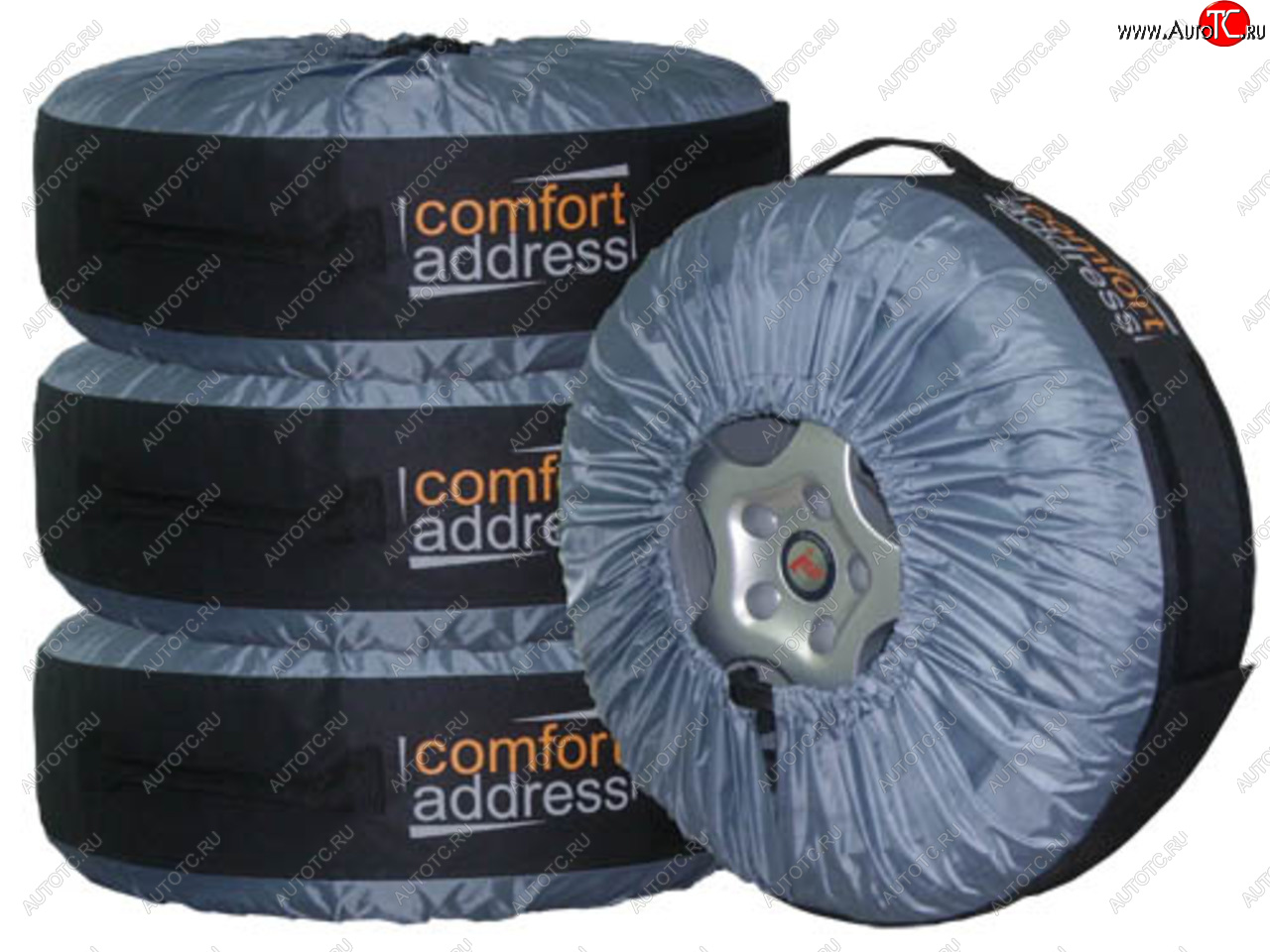 899 р. Чехол для сезонного хранения колес R13-20 на липучке 1шт. COMFORT ADDRESS COMFORT ADDRESS bag-015  с доставкой в г. Пермь