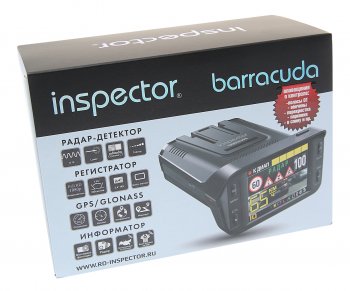 14 599 р. Видеорегистратор с радар-детектором GPS INSPECTOR INSPECTOR barracuda  с доставкой в г. Пермь. Увеличить фотографию 5