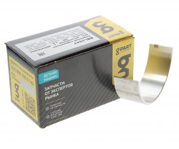 140 р. Вкладыш ГАЗ-3302 дв.CUMMINS ISF 2.8 коренной нижний d=0.00 (ОАО ГАЗ) G-PART bbl1047  с доставкой в г. Пермь. Увеличить фотографию 2