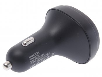 979 р. Устройство зарядное в прикуриватель с трансмиттером (bluetooth,hands free) BOROFONE BOROFONE bc26  с доставкой в г. Пермь. Увеличить фотографию 2