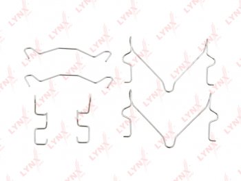 519 р. Ремкомплект MITSUBISHI Pajero Sport (00-) колодок тормозных задних LYNX LYNX bc8497  с доставкой в г. Пермь. Увеличить фотографию 3