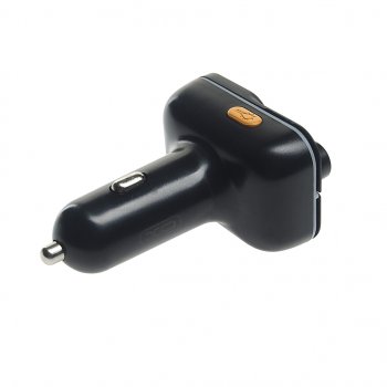 1 499 р. Устройство зарядное в прикуриватель с трансмиттером (bluetooth,hands free) черное XO XO bcc09 black  с доставкой в г. Пермь. Увеличить фотографию 3