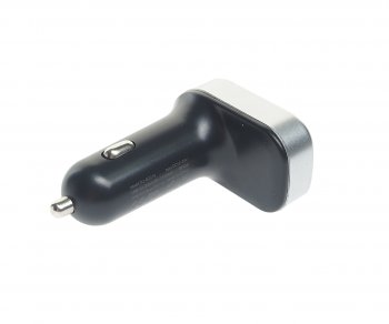 979 р. Устройство зарядное в прикуриватель с трансмиттером (bluetooth,hands free) черное XO XO bcc10 black  с доставкой в г. Пермь. Увеличить фотографию 2