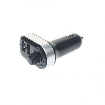 979 р. Устройство зарядное в прикуриватель с трансмиттером (bluetooth,hands free) черное XO XO bcc10 black  с доставкой в г. Пермь. Увеличить фотографию 1