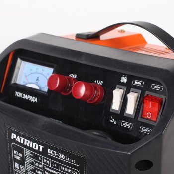 11 999 р. Устройство пуско-зарядное 12-24V40-430Ач200А PATRIOT PATRIOT bct-30 star  с доставкой в г. Пермь. Увеличить фотографию 2