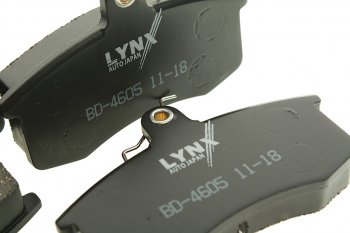 879 р. Колодки тормозные передние (4шт.) LYNX Лада 2108 (1984-2003)  с доставкой в г. Пермь. Увеличить фотографию 2