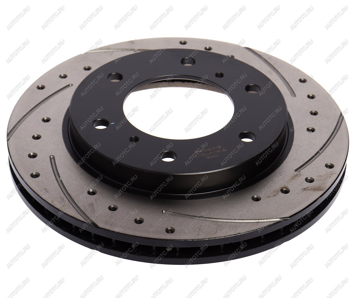 12 549 р. Диск тормозной MITSUBISHI Pajero (00-) передний перфорированный комплект TAYGA TAYGA bdf032  с доставкой в г. Пермь