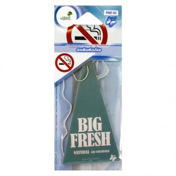 102 р. Ароматизатор подвесной пластина (антитабак) Big Fresh FKVJP FKVJP bf-60  с доставкой в г. Пермь. Увеличить фотографию 1