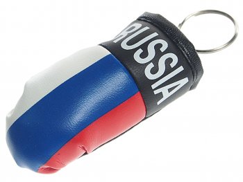 128 р. Брелок Перчатка Россия 4х8см MASHINOKOM MASHINOKOM bgm 025  с доставкой в г. Пермь. Увеличить фотографию 1