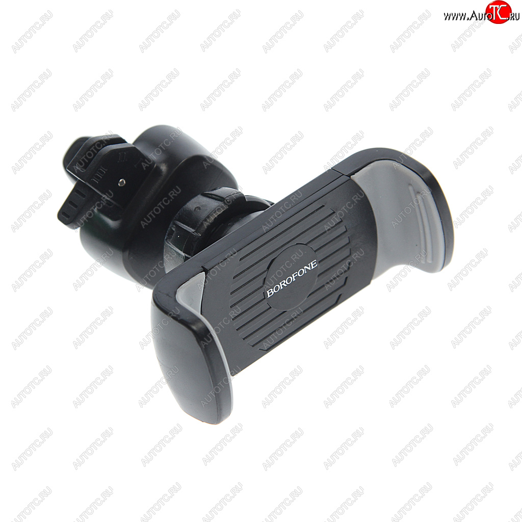 299 р. Держатель телефона на дефлектор BOROFONE BOROFONE bh61 black gray  с доставкой в г. Пермь